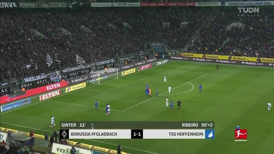 ¡Terminó el segundo tiempo!