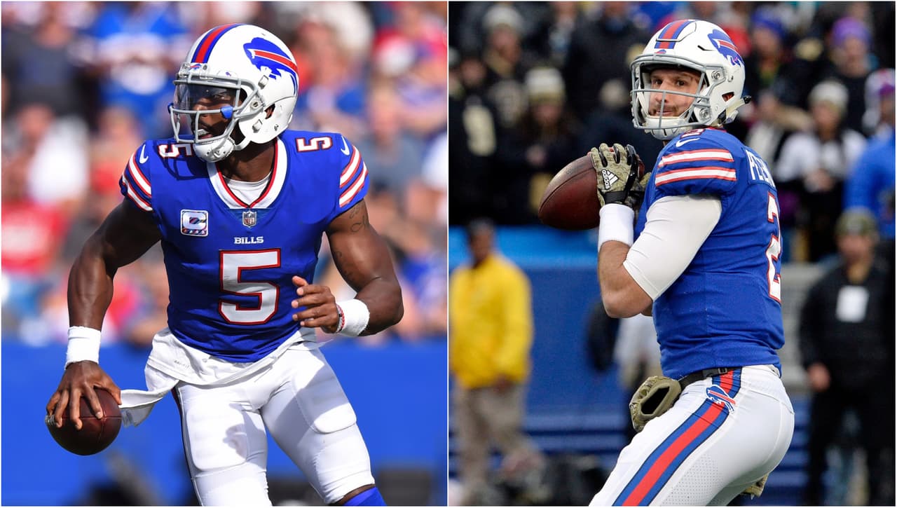 Bills sientan a Tyrod Taylor y ponen de titular a Nathan Peterman
