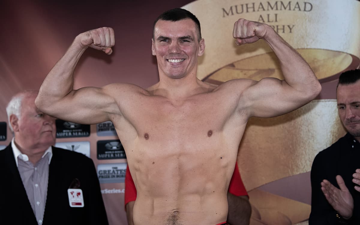 "Para mí, es una pelea muy importante. Me siento bien, estoy listo; Mañana por la noche será un gran espectáculo", dijo Masternak.