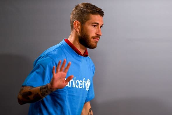 Sergio Ramos, el futbolista español del Real Madrid, es el jugador de su selección que más tatuajes tiene.