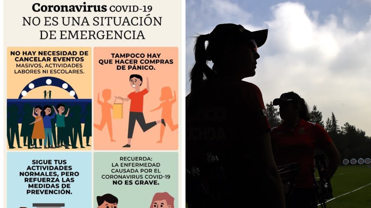 Conade cancela evento y recomienda no cancelar eventos