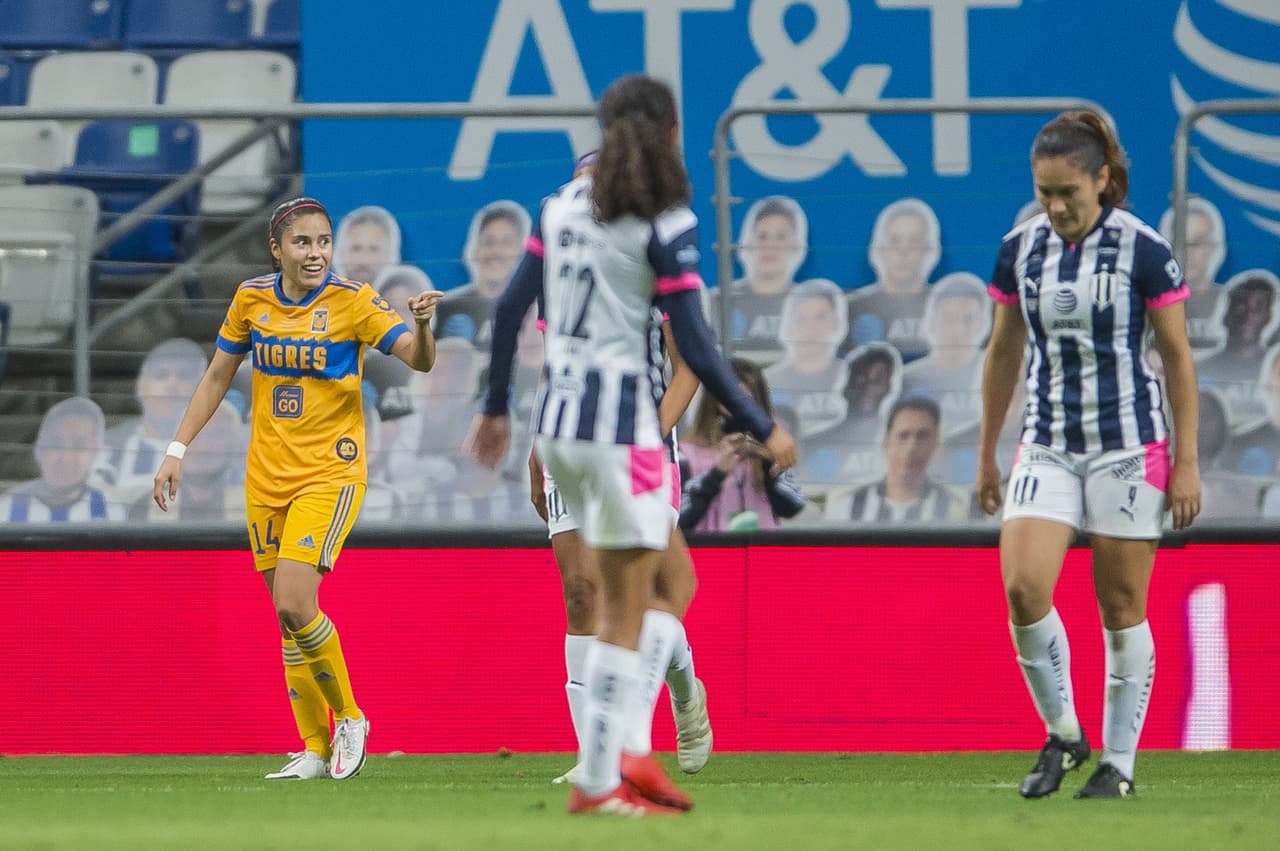 Rayadas caen ante Tigres por la mínima en la Final de ida | Lizbeth Jacqueline Ovalle marcó a los 61’ de juego para llegar al Volcán con ventaja en la serie Final de la Liga MX Femenil.