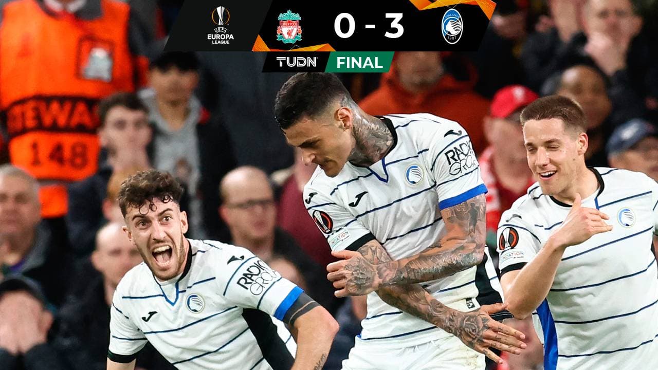 Gianluca Scamacca hace doblete en el Liverpool vs. Atalanta en la UEFA Europa League