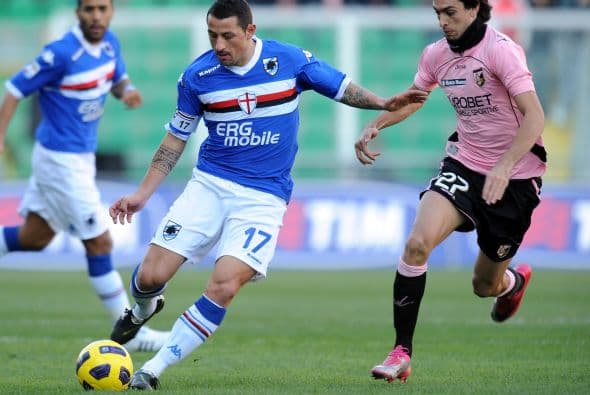 Sampdoria se metió a la casa del Palermo.