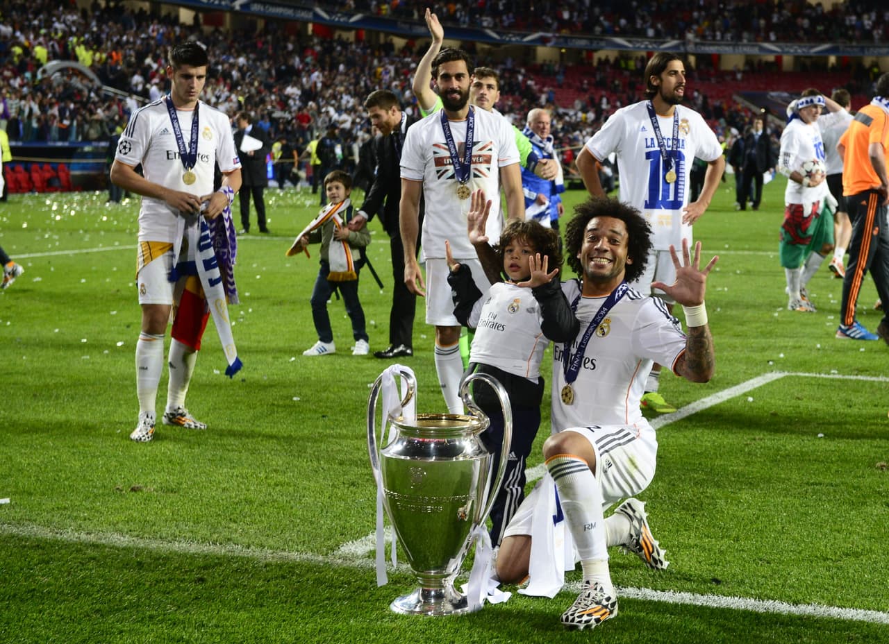 En el marco internacional, Marcelo ha sido protagonista de las últimas tres conquistas de Champions League del Real Madrid. La primera fue en el 2013/2014.