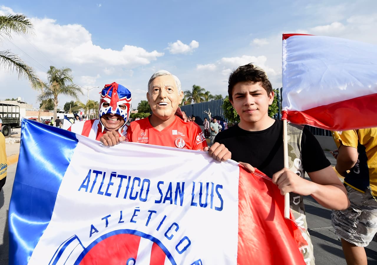 Los fanáticos del Atlético San Luis tienen lista la fiesta para el juego de vuelta en la Final del Clausura 2019 del Ascenso MX contra Dorados de Sinaloa.