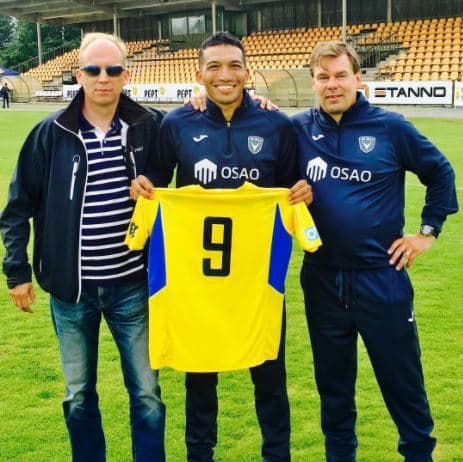 Ykkönen / A.C. Oulu [1]-2 I.F. Gnistan: el mexicano Alberto Alvarado Morín marcó su primer gol en la Segunda División de Finlandia con el Oulu, tras cuatro partidos jugados.