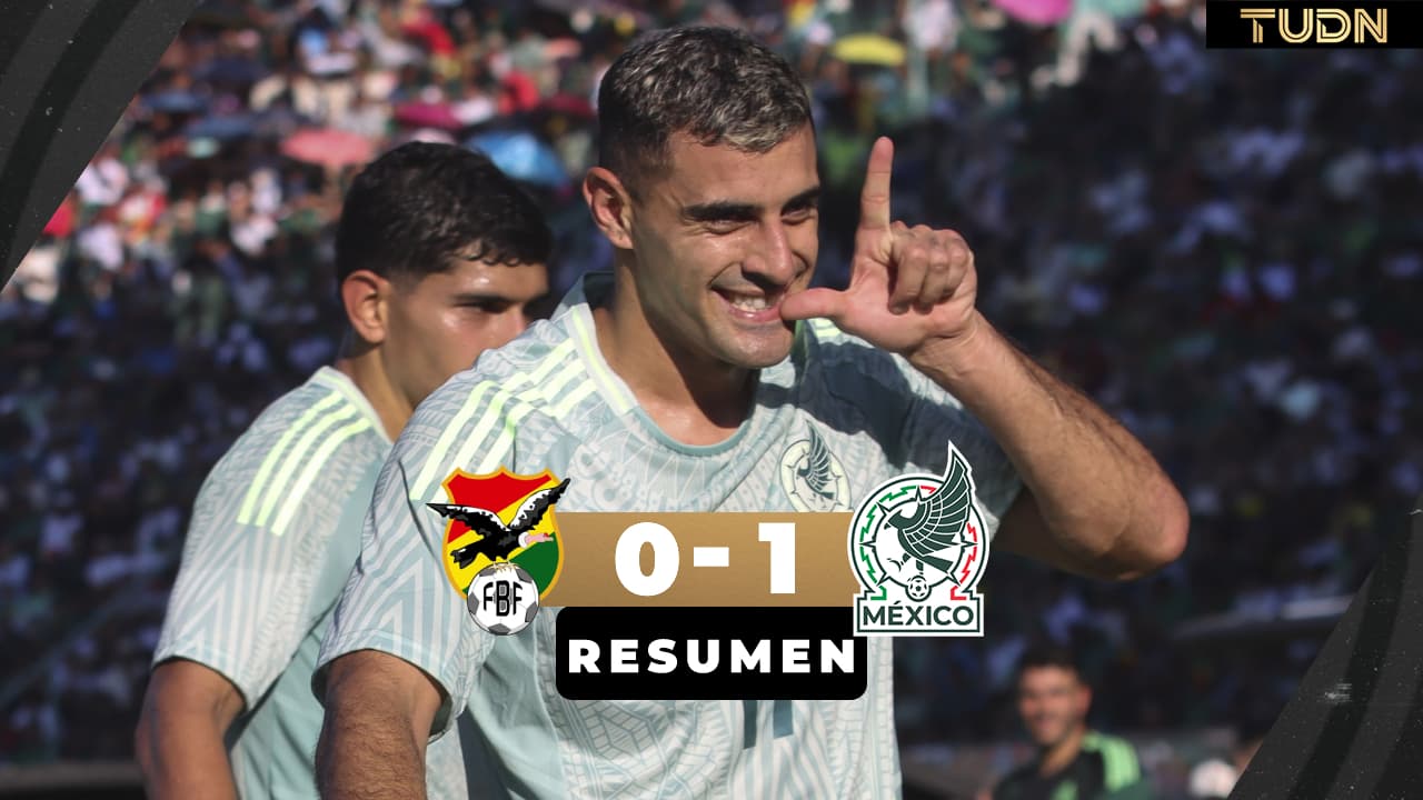 Resumen | Bolivia vs. México: Berterame salva show de patadas en partido amistoso