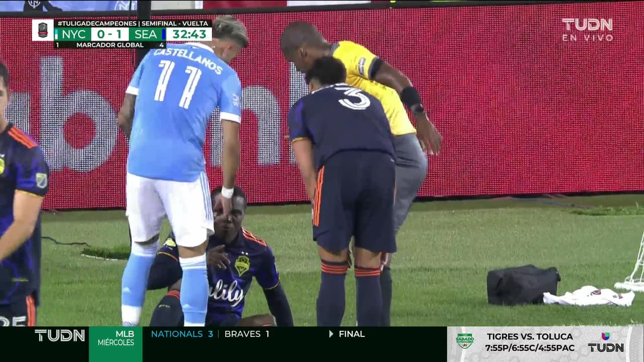 ¡TIRO ATAJADO! disparo por Thiago Andrade.