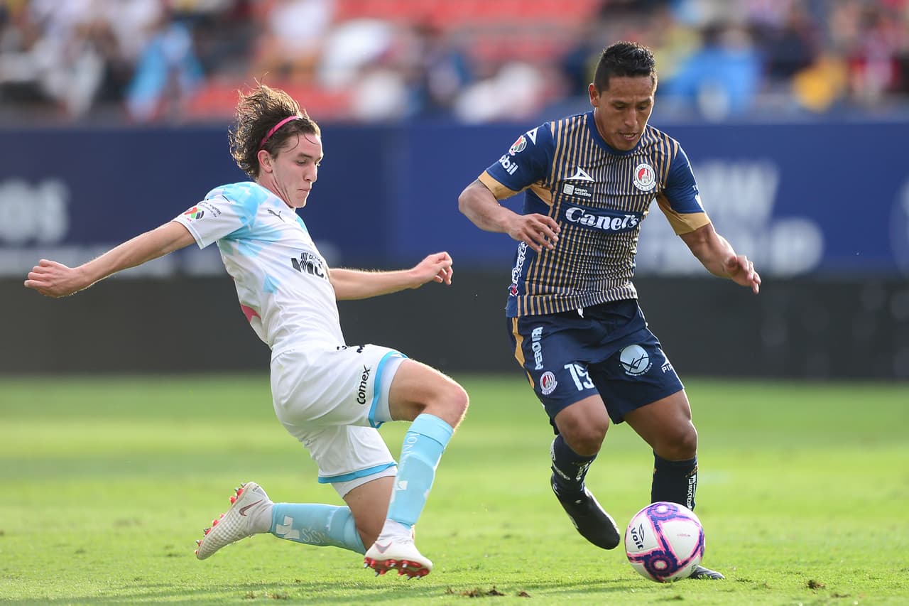 San Luis 0-2 Querétaro. Pereira y Romo marcaron los goles de Gallos.