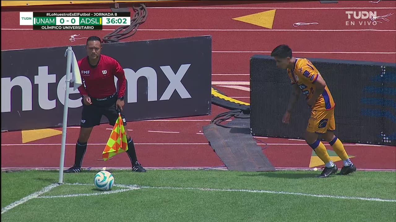 ¡GOL!  anota para Atlético San Luis. Julio Domínguez