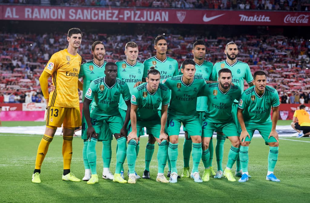 Real Madrid ya lució el uniforme verde esta temporada en LaLiga.