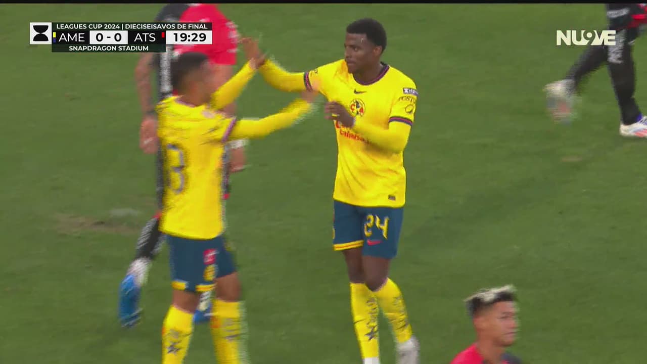 ¡Gol del América! El Chiquito la manda al fondo para el 1-0