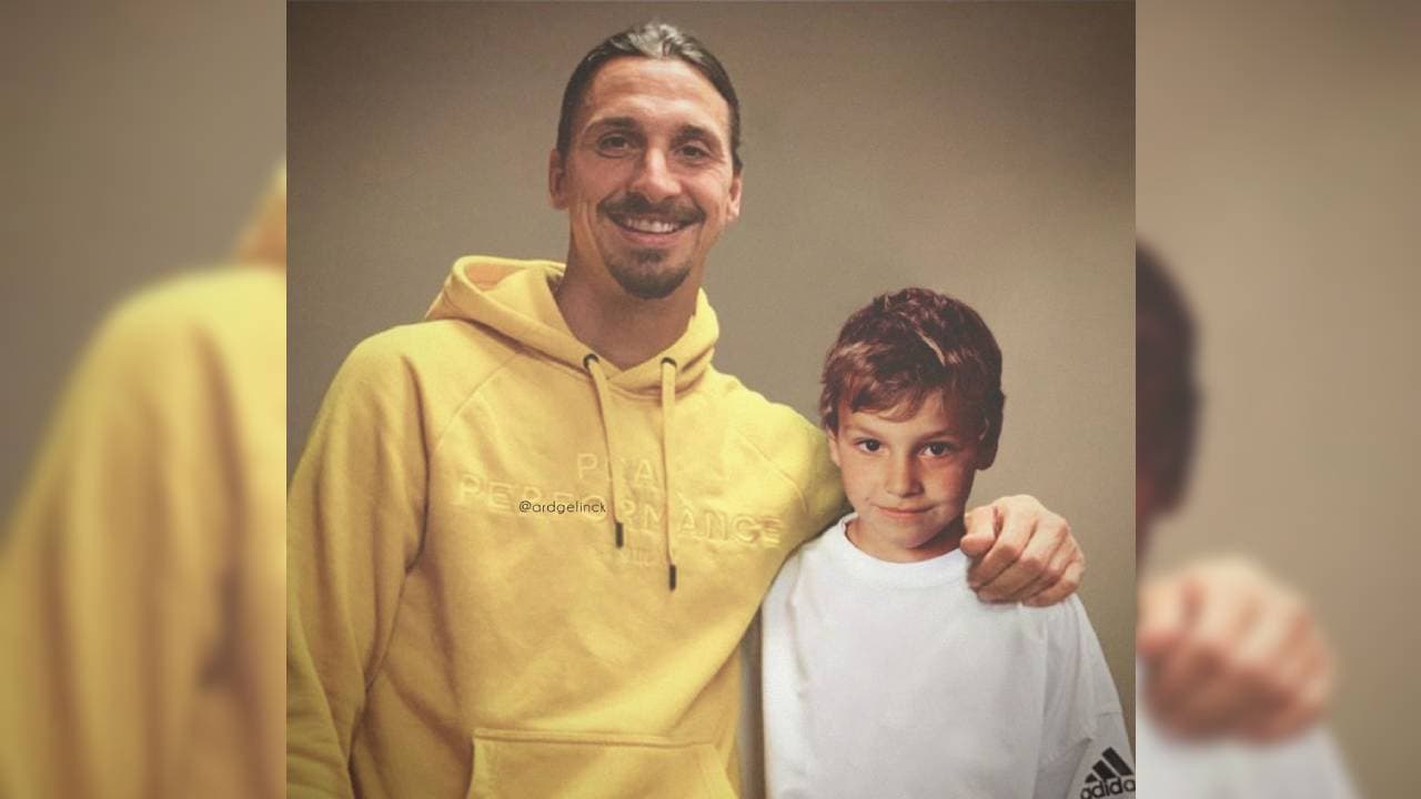 Zlatan Ibrahimovic | Ard Gelinck realizó un asombroso trabajo para ‘juntar’ el pasado con el ‘presente’ de estos grandes atletas.