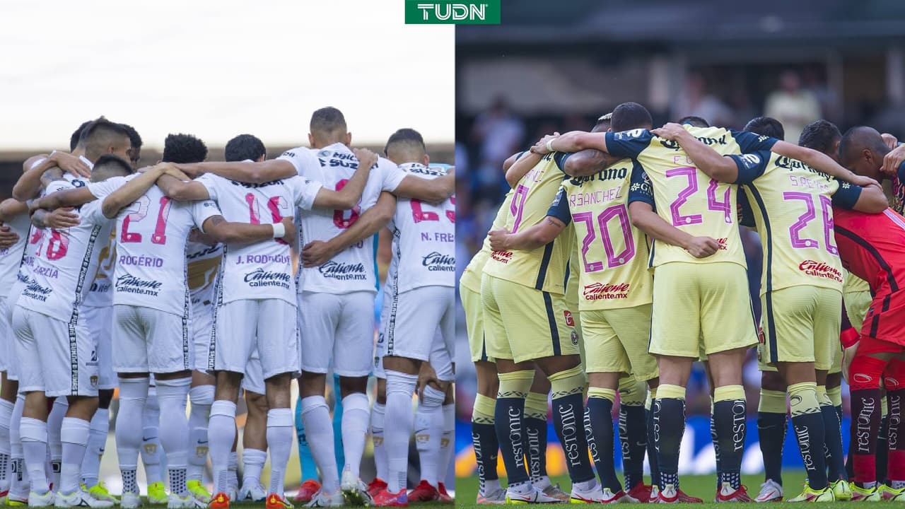 América y Pumas rinden homenaje a mujeres que luchan contra el cáncer
