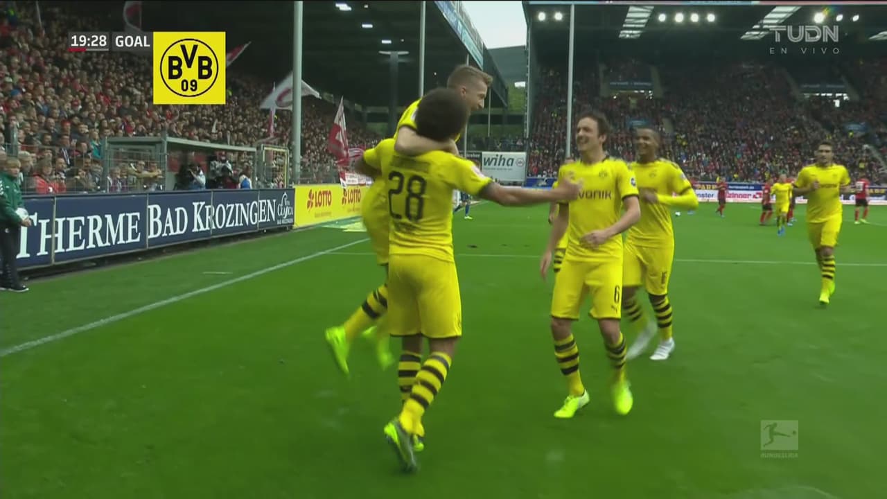 ¡Impresionante golazo de volea de Axel Witsel para abrir el marcador!