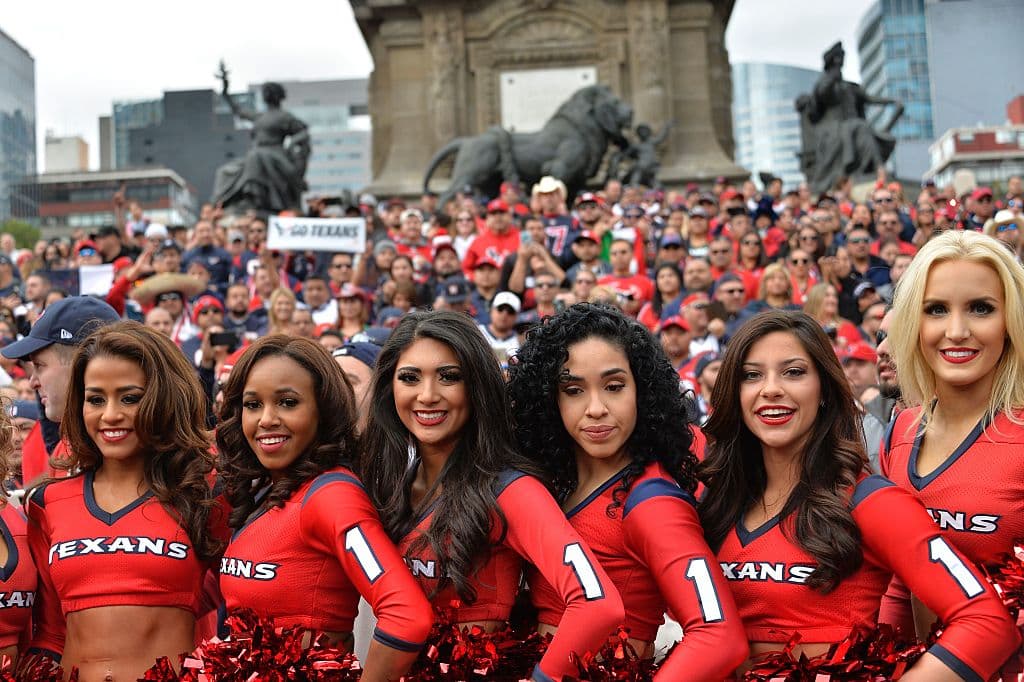 Los Texans no solo poseen unas de las mejores defensas de la liga, también a unas porristas llenas de carisma y belleza