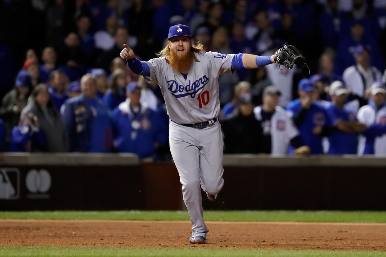 El otro MVP de la serie fue Justin Turner. El pelirrojo anotó 3 carreras, conectó 2 cuadrangulares e impulsó 7 durante la serie para cargar con la ofensiva de su equipo.