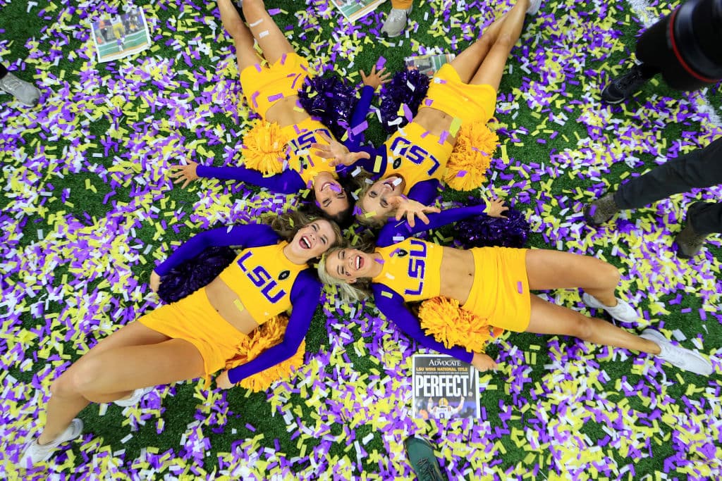 Así fue la celebración de LSU tras coronarse campeón de la NCAA sobre Clemson, con una actuación destacada de Joe Burrow.