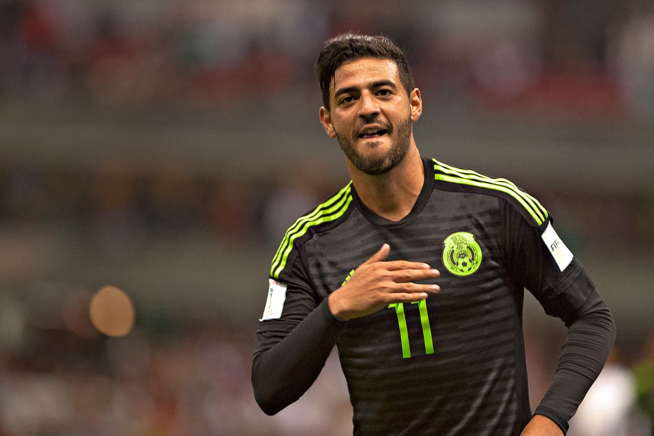 Carlos Vela (Real Sociedad) - Ha estado convocado a 3 partidos de la eliminatoria pero solo ha jugado en 2, ambos como titular. Tiene un gol ante El Salvador.