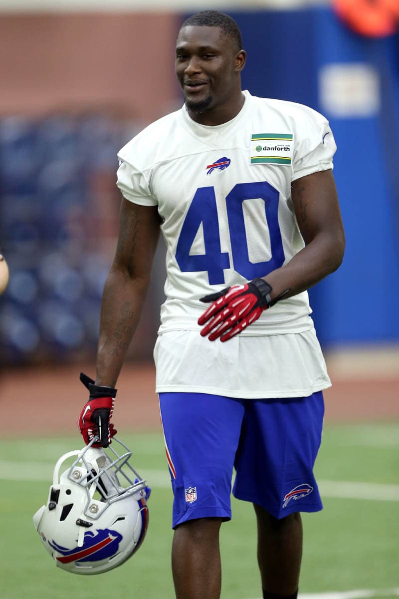 Mira las imágenes del corredor egresado de Florida State y seleccionado por los Bills en la quinta ronda del Draft, desde el Combine hasta los entrenamientos (AP-NFL).