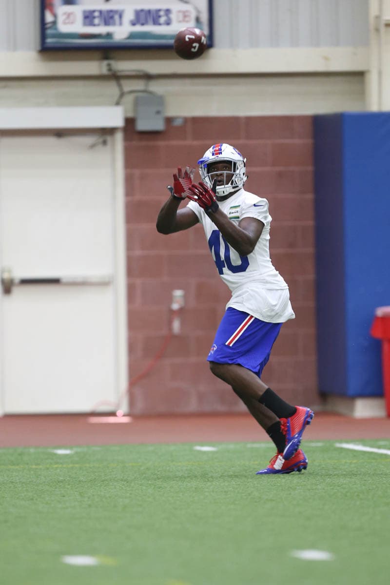 Mira las imágenes del corredor egresado de Florida State y seleccionado por los Bills en la quinta ronda del Draft, desde el Combine hasta los entrenamientos (AP-NFL).