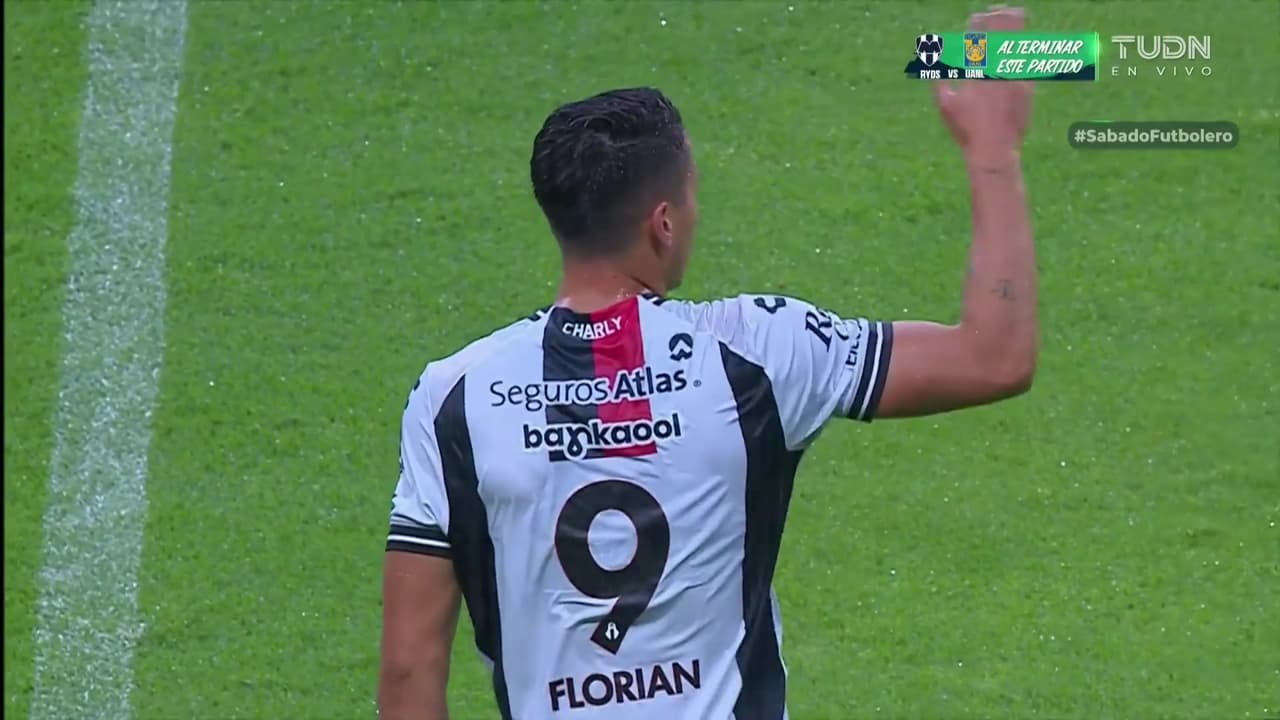 ¡Florián Monzón se lanza de cabeza y descuenta para el Atlas!
