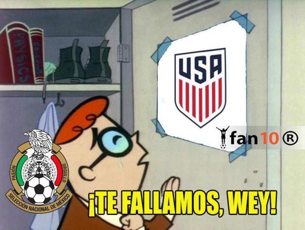 México perdió el invicto, Estados Unidos quedó eliminado y las redes sociales no perdonan. Estos son los mejores memes de la jornada en Concacaf.