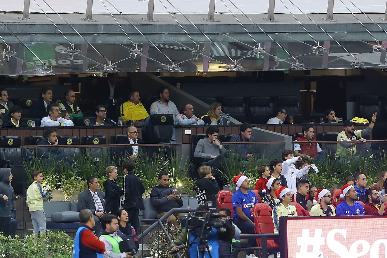 Durante el juego, por más de algunas discusiones en el terreno de juego, en las tribunas del Coloso de Santa Úrsula se vivía tranquilidad.