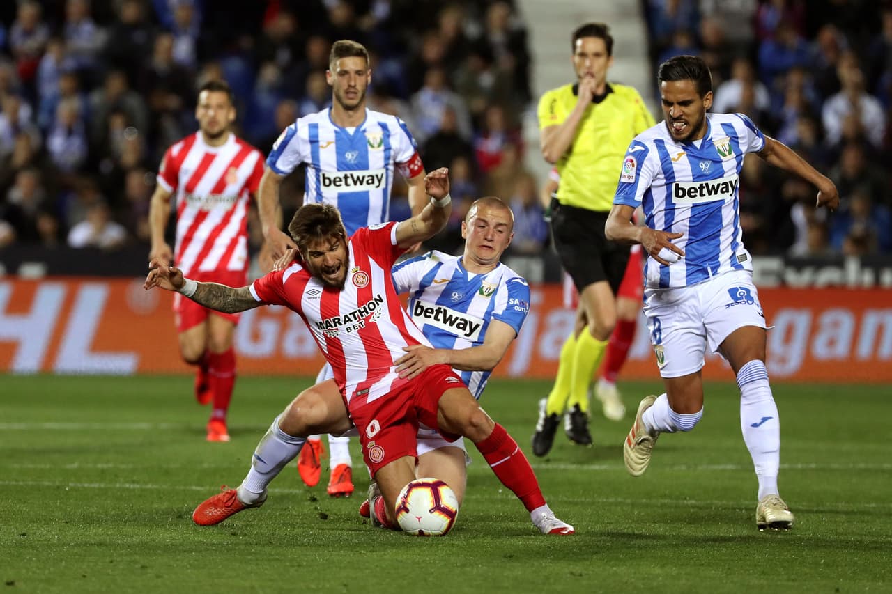 El Girona tuvo el juego bajo su control a partir de la ventaja obtenida por dos goles antes de los 30 minutos de juego.