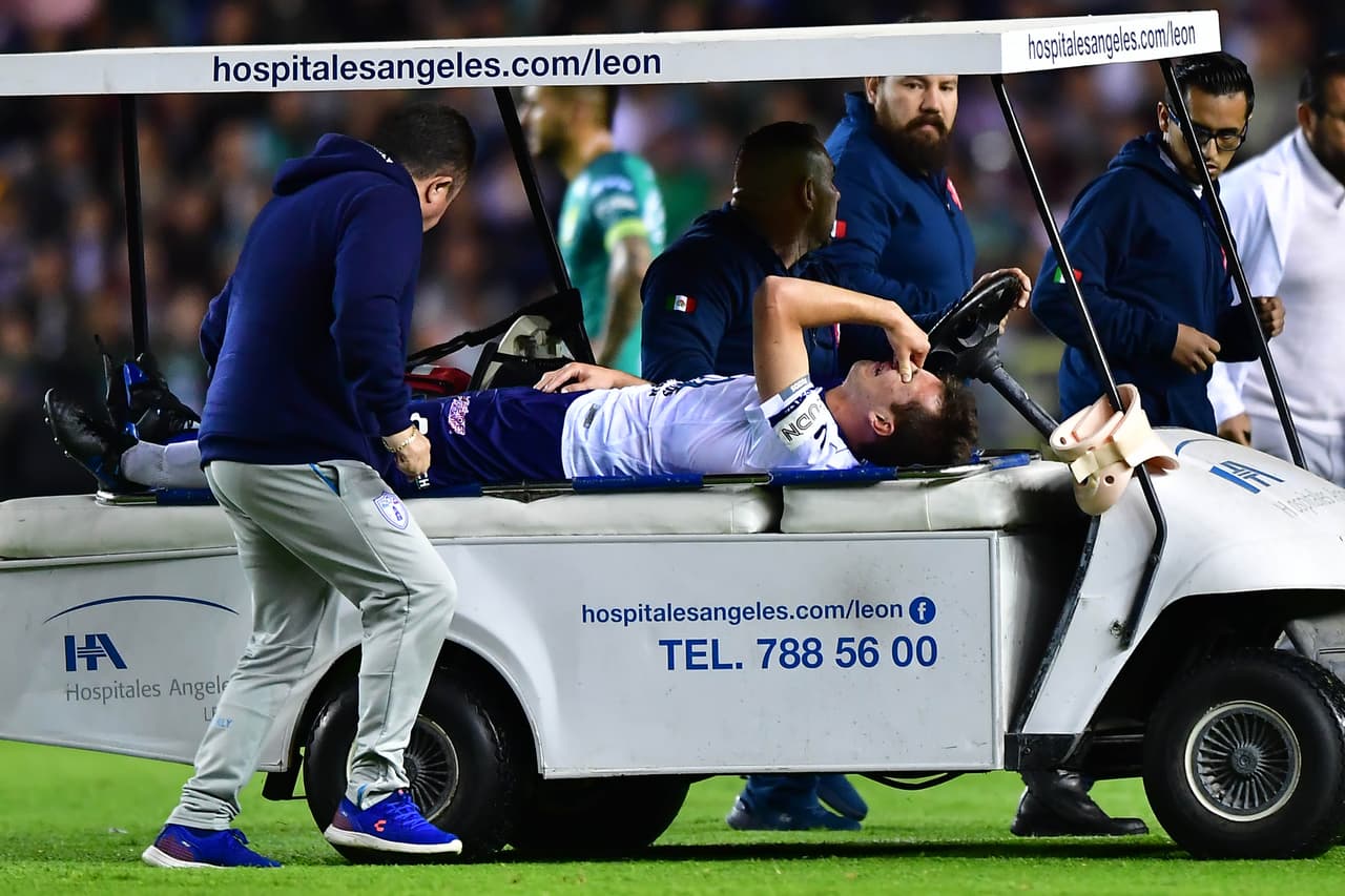 ¡Terrible lesión! Eugenio Pizzuto se fracturó en su debut