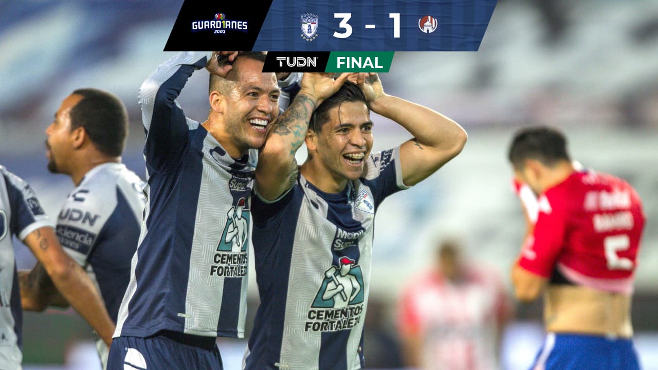 ¡Hat-trick de Dávila! Pachuca hundió al Atleti de Memo Vázquez
