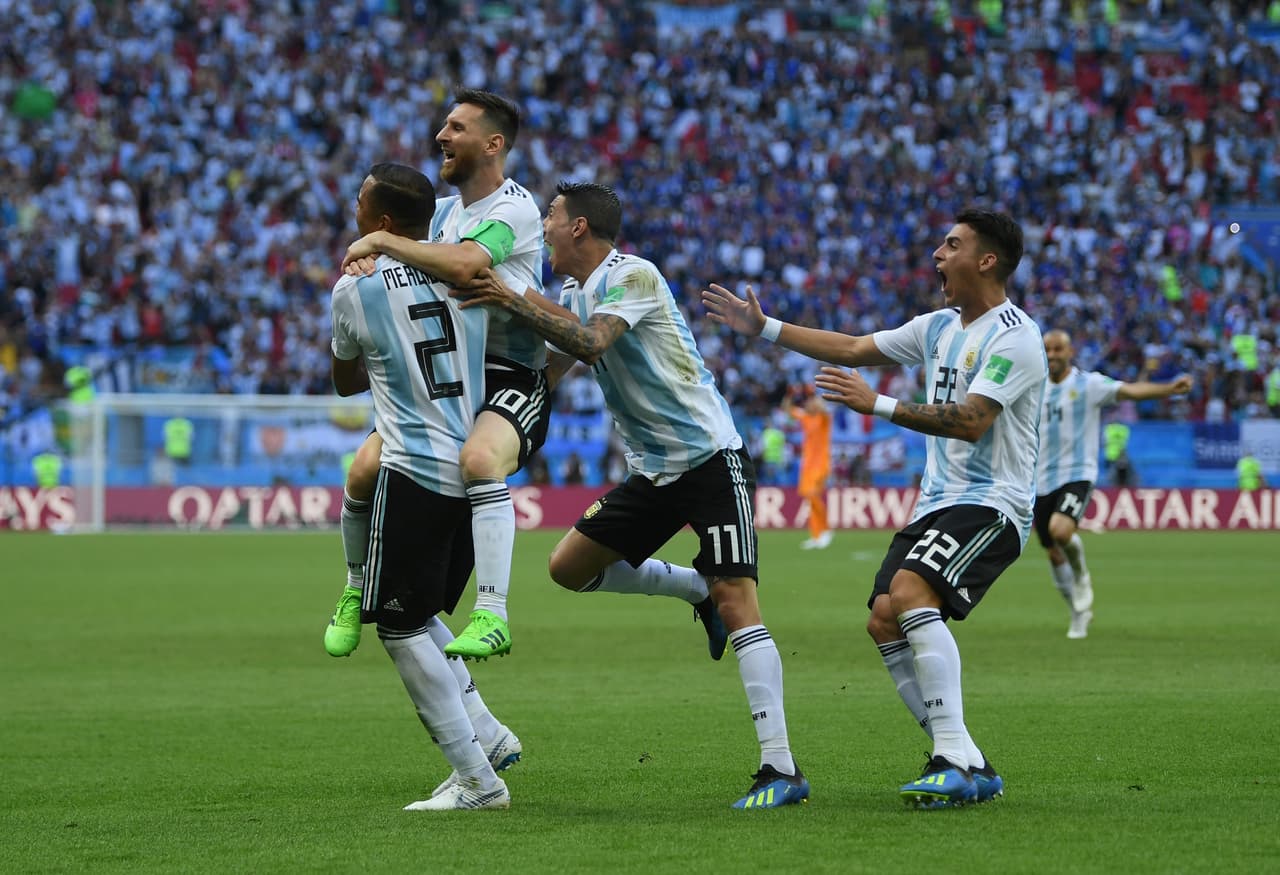 11. Argentina (Conmebol) - 1.575 puntos.