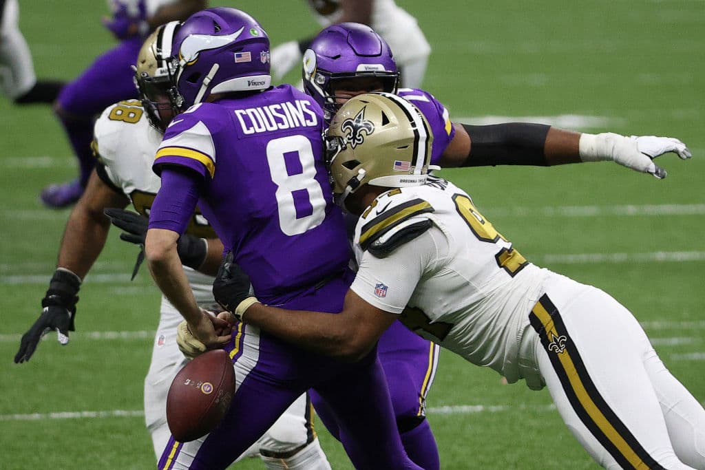 Los Saints vencieron a los Vikings en el juego de Navidad | Alvin Kamara y Drew Brees tuvieron una noche inspirada y dejaron el marcador 52-33 en el Mercedes-Benz Superdome.