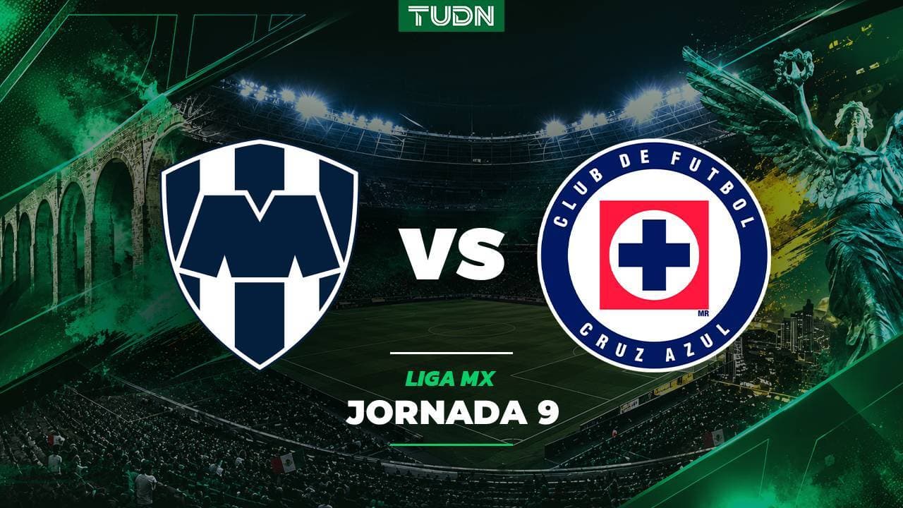 A qué hora y dónde ver el Monterrey vs. Cruz Azul de la Jornada 9 de Liga MX