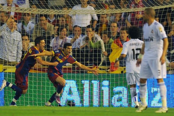 Todo parecía tomar forma cuando Pedro mandó el balón al fondo de las redes.