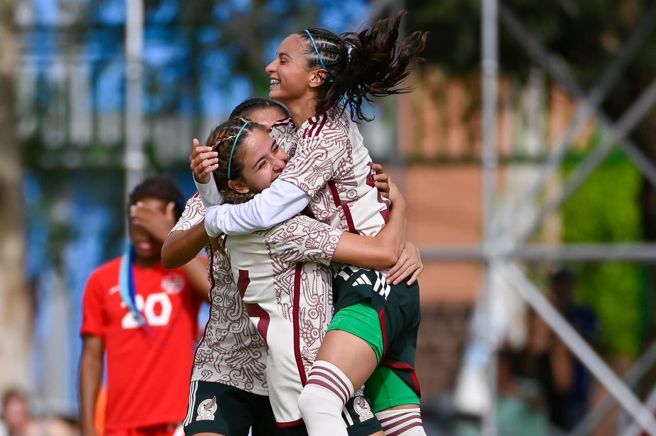 La Selección Mexicana femenil sub-17 gusta y golea en la Revelations Cup