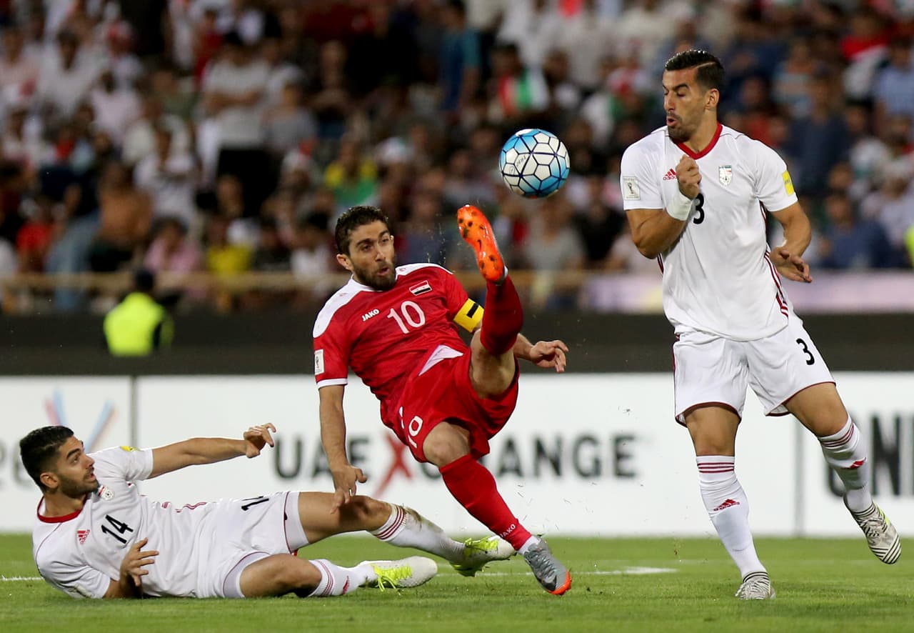 Siria competía contra Corea del Sur y Uzbekistán por un cupo directo y otro a repechaje de ese grupo.