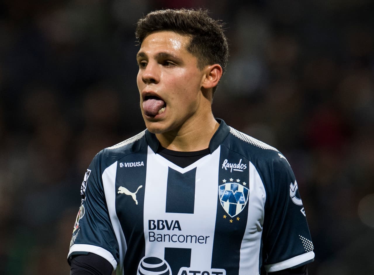 Action photo during the match Monterrey vs Morelia, Corresponding to 1st round of the Closing Tournament 2018 of Liga BBVA Bancomer MX at BBVA Bancomer Stadium. Foto de accion durante el partido Monterrey vs Morelia, Correspondiente a la Jornada 1 del Torneo Clausura 2018 de la Liga BBVA Bancomer MX, en el Estadio BBVA Bancomer, en la foto: Arturo Alfonso Gonzalez 06/01/2018/MEXSPORT/Jorge Martinez.