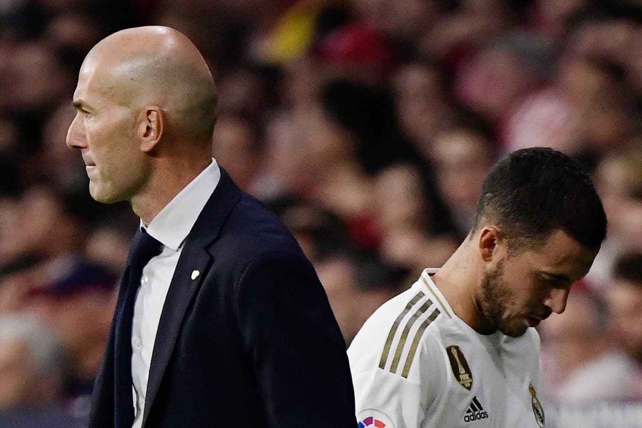 Zidane resta importancia a la baja de Hazard y apunta al Atalanta