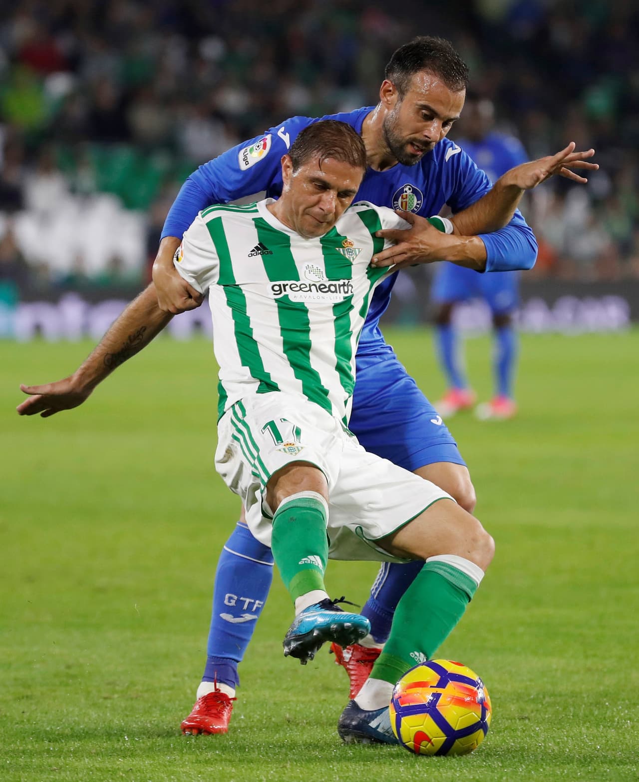 Con Joaquín como estandarte del mediocampo, el Betis buscaba volver al triunfo luego de un empate y una derrota en los dos últimos juegos de La Liga.