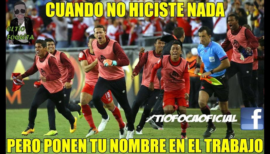 Colombia logró su pase a semifinales de la Copa América Centenario y las burlas no faltaron por la victoria sobre Perú.