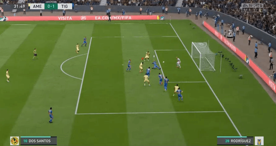 Nahuel Guzmán perdío 3-2 ante el América de Gio dos Santos que suma los primeros tres puntos en el torneo virtual de la eLiga MX.