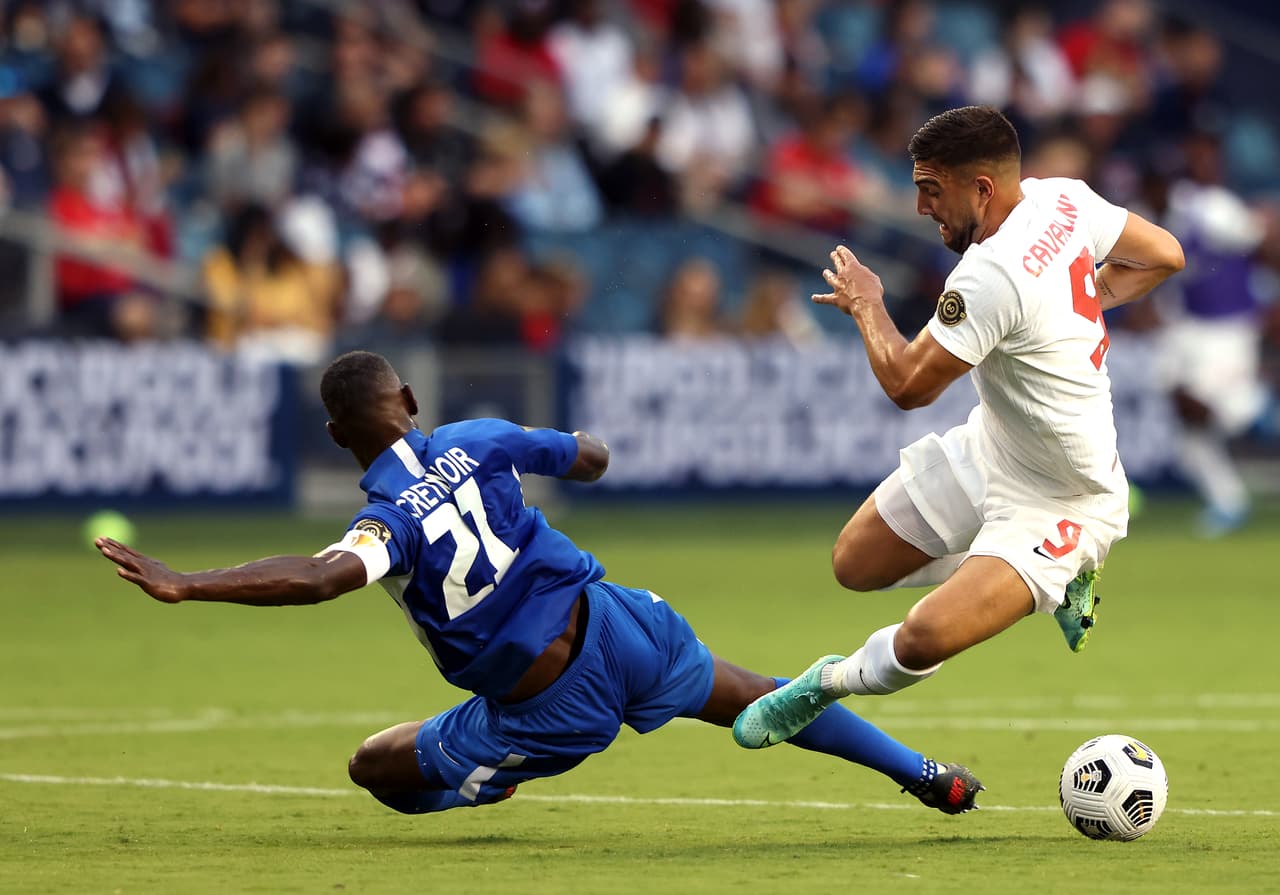 Cavallini no tuvo su mejor juego ante el equipo martiniqués.