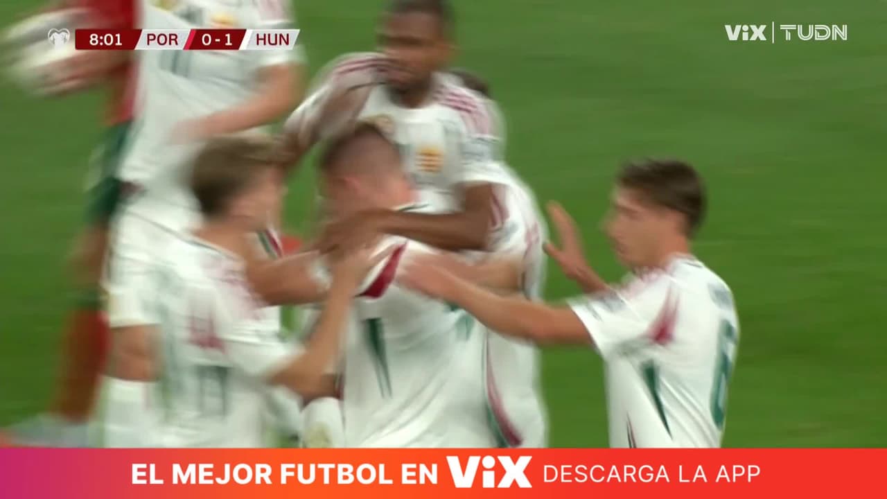 ¡Error y gol de Hungría! Sorprenden a Portugal con cabezazo