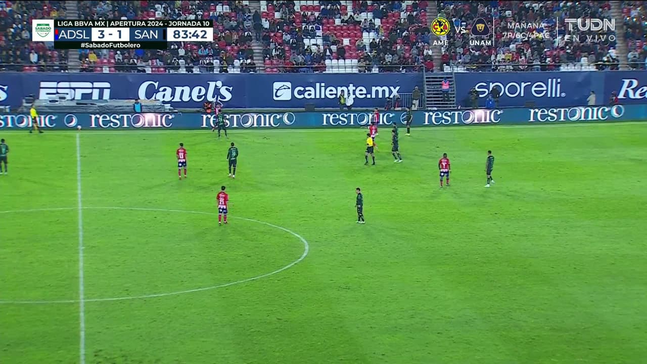 ¡TIRO ATAJADO! disparo por Franck Boli.