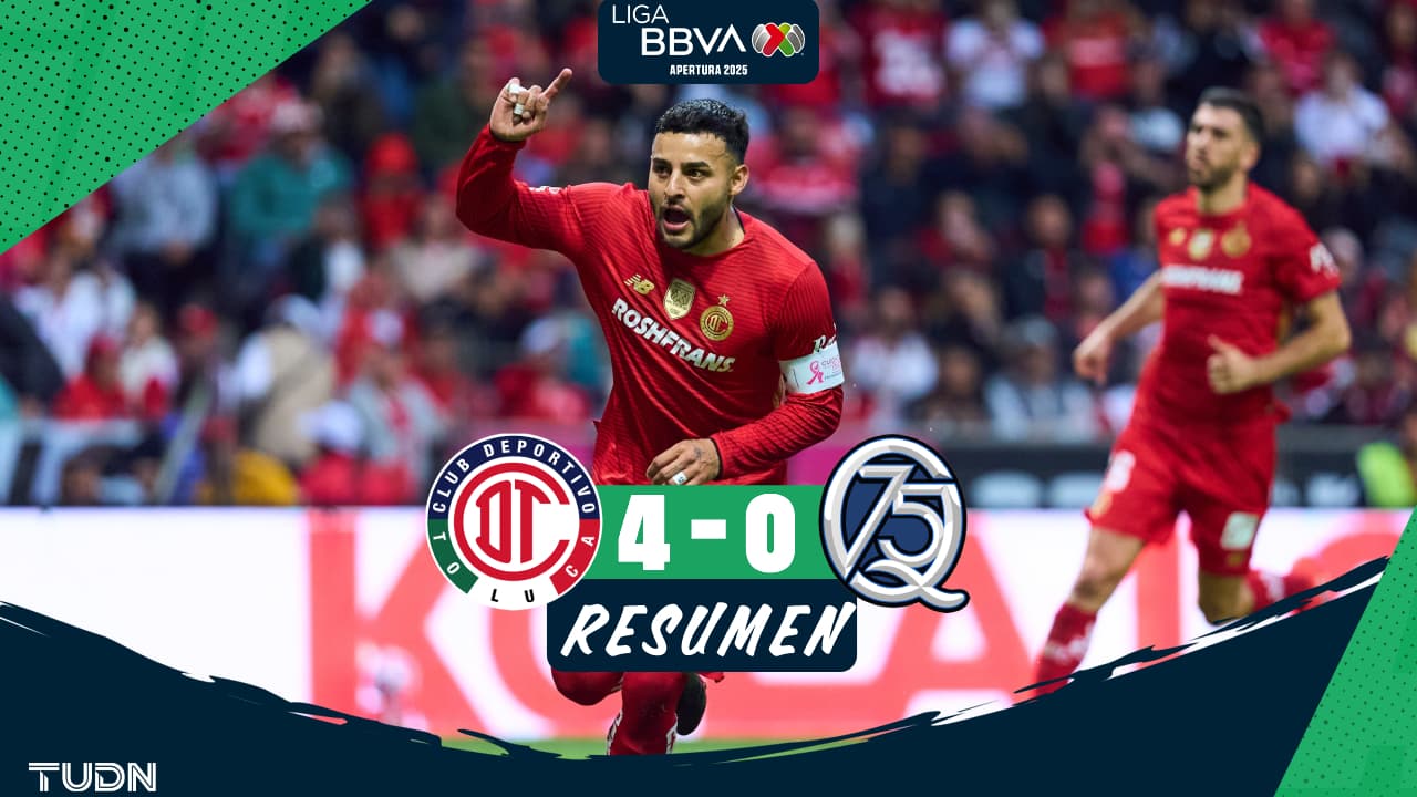 Toluca hace un poema en la cancha y se mantiene líder