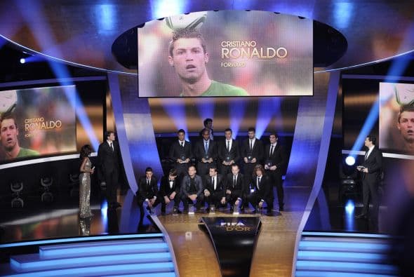 Cuando ya estaban todos los elegidos, pasaron un video con algunos de sus mejores momentos en el año.