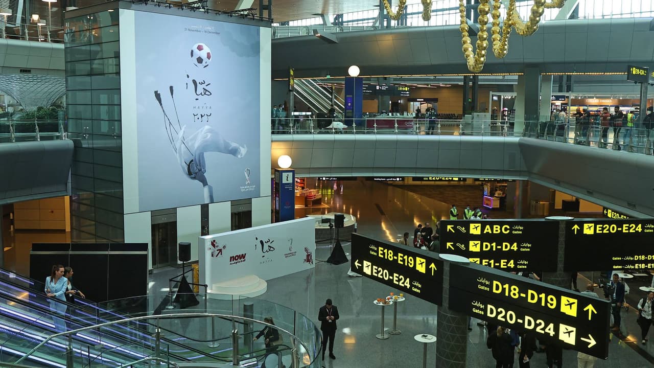 El Mundial Qatar 2022 da la bienvenida a aficionados sin boleto