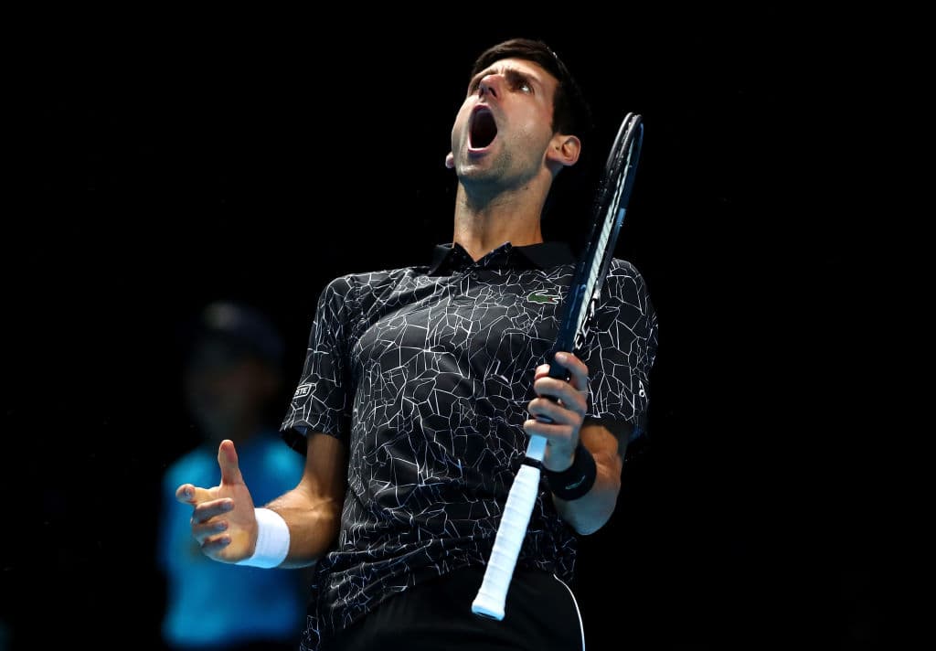 El serbio se impuso con parciales 6-3, 6-4 contra un siempre difícil estadounidense en el ATP World Tour Finals.